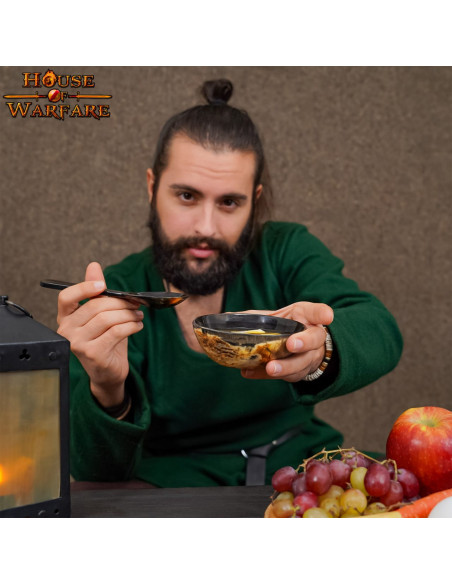 Tigela de chifre para festas...