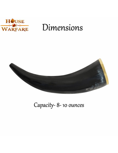 Fenrir Wolf Horn para beber em uma...