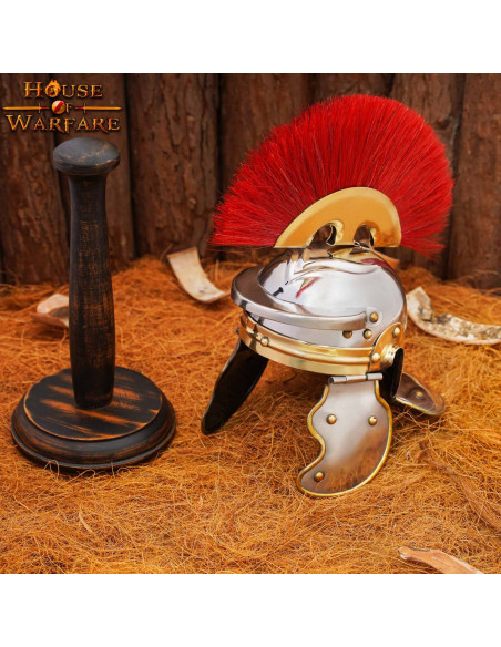 Mini capacete legionário romano com...