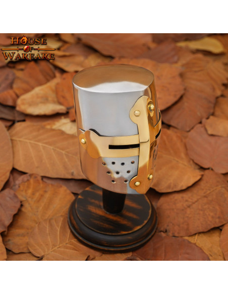 Capacete Mini Medieval Crusaders com...
