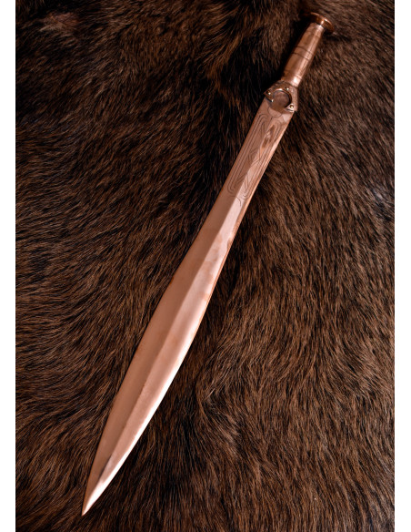 Espada curta celta em bronze (71,5 cm.)