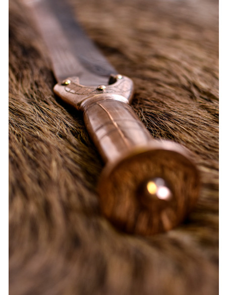 Espada curta celta em bronze (71,5 cm.)