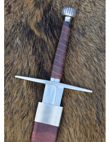 Espada decorativa medieval longa com...