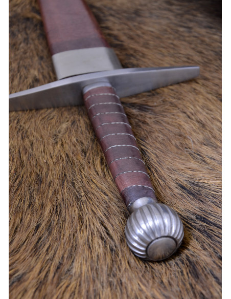Espada decorativa medieval longa com...