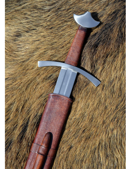 Espada medieval de cavaleiro com...