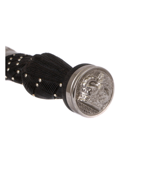 Punhal escocês com gravações na...