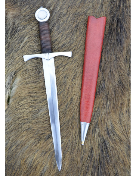 Punhal medieval decorativo, com...