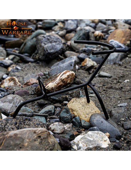 Suporte de ferro forjado para chifres...