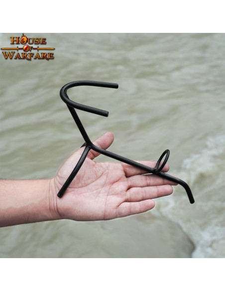 Suporte de ferro forjado para chifres...