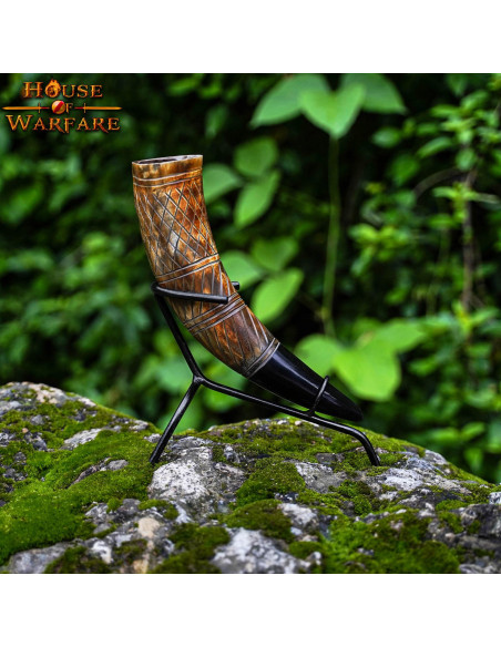 Suporte de ferro forjado para chifres...