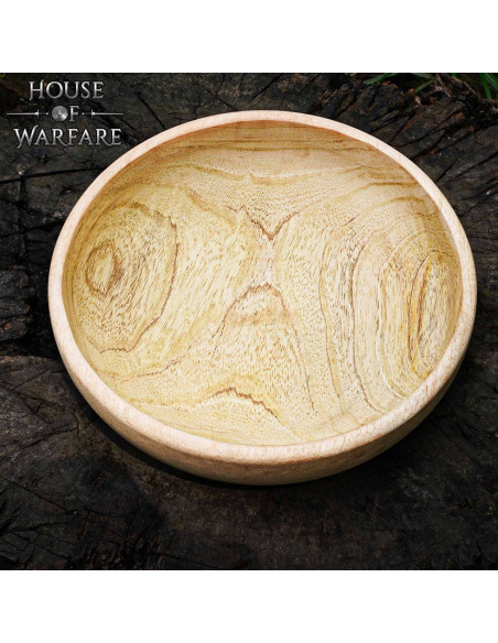 Tigela de madeira para comer (4,7x20...