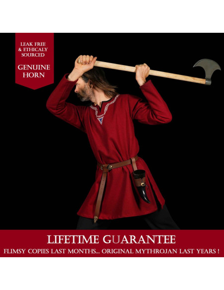 Chifre Viking com baldric ajustável...