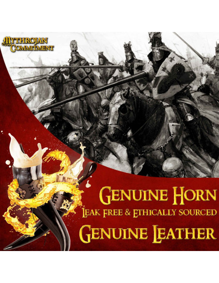 Cavaleiro Medieval do Reino Horn com...