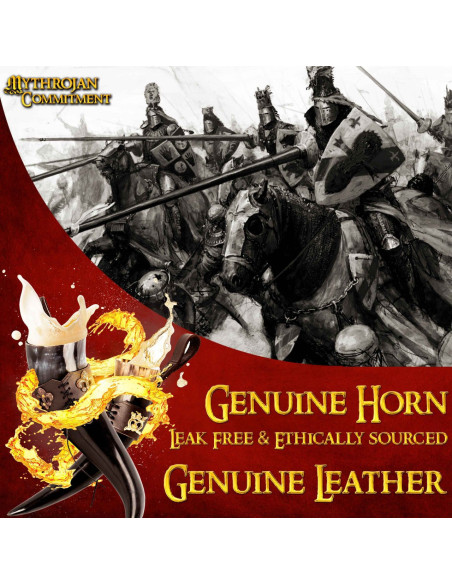 Chifre Medieval O Soldado Leal com...