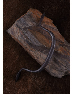 Cabo de ferro forjado medieval (16,5 cm.)