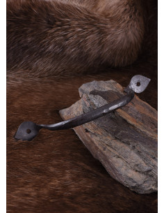 Cabo de ferro forjado medieval (16,5 cm.) 2