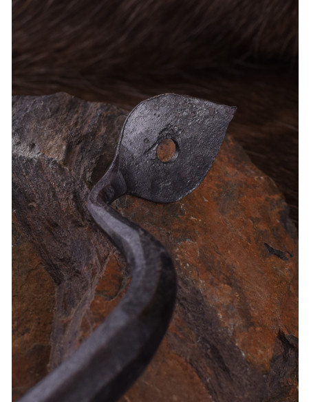 Cabo de ferro forjado medieval (16,5...