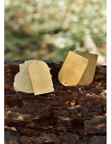 Conjunto de 25 placas de latão para...