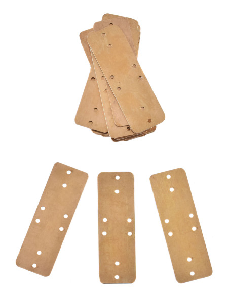 Conjunto de 25 placas de latão para...