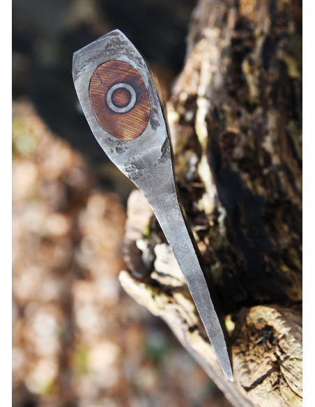 Machado Viking com aço forjado à mão,...