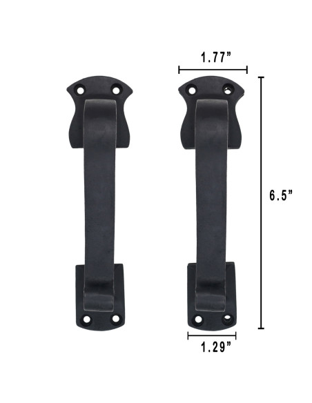 Conjunto de 2 maçanetas medievais em...