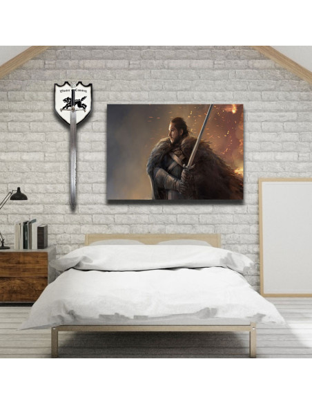 Pacote Jon Snow Banner e Espada, Game...