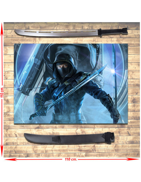 Banner Pack + Espada Ronin do Gavião...