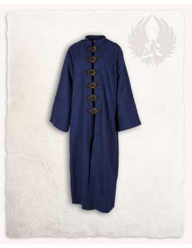 Túnica Oberon para mágicos e clérigos em algodão - azul