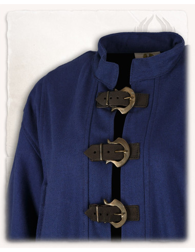 Túnica Oberon para mágicos e clérigos em algodão - azul