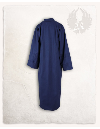 Túnica Oberon para mágicos e clérigos em algodão - azul