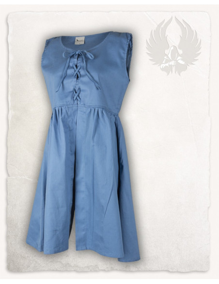 Clara Sobretudo Medieval em azul