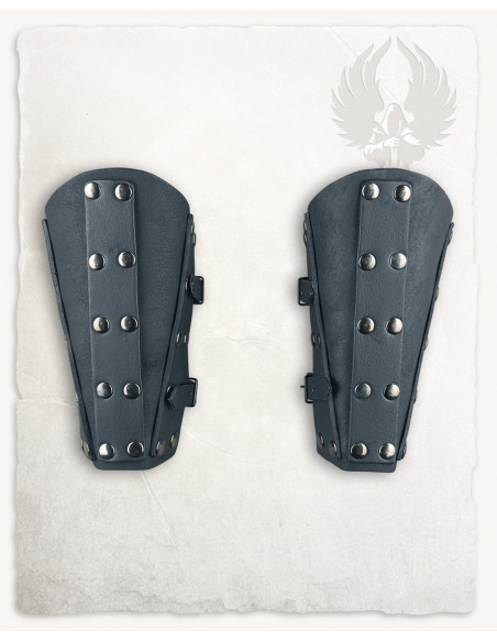 Braçadeiras Medievais Erend em couro...