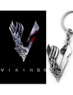 Chaveiro não oficial da série Vikings (4,5 cm.)