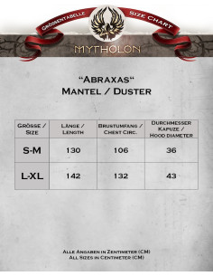 Jaleco de peregrinos e feiticeiros modelo Abraxas... 2