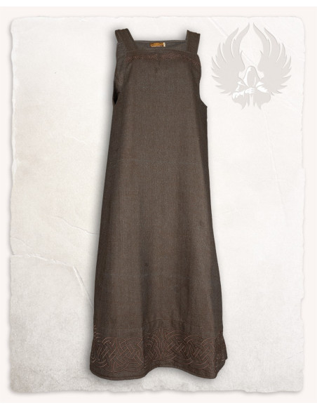 Vestido Viking avental modelo Alva...