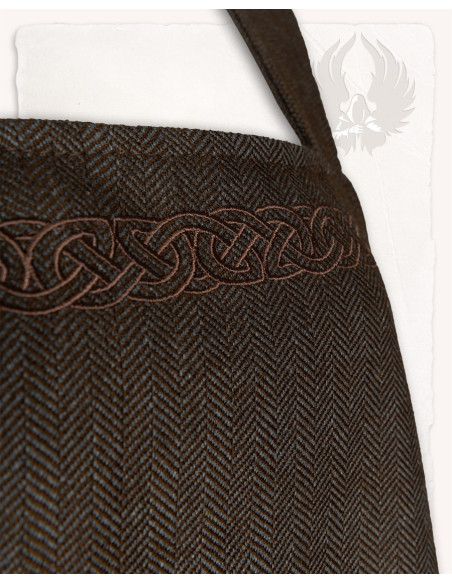 Vestido Viking avental modelo Alva...