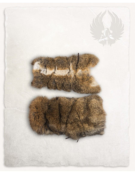 Braçadeiras vikings gigantes de pele...