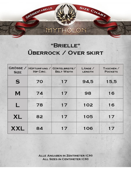 Sobressaia modelo Brielle medieval -...