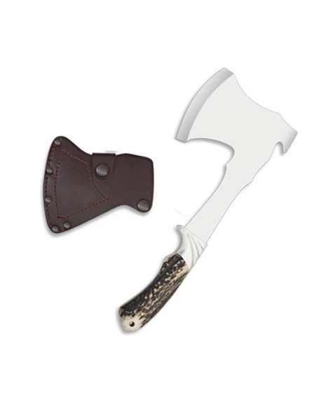 Albainox machado de caça chifre de veado