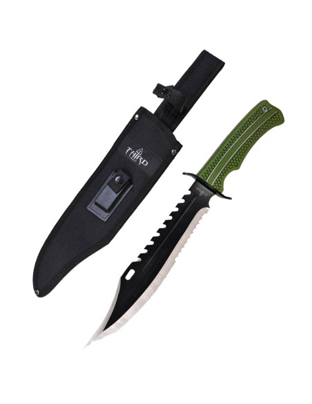 Bushcraft Third Tactical Knife Cabo...