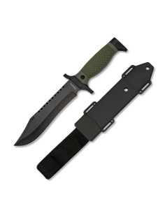 Faca Albainox Black Bear, bainha em ABS (30,50 cm.)