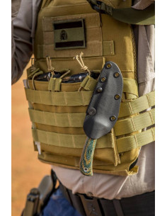 Faca tática Muela Terrier com bainha Kydex 2