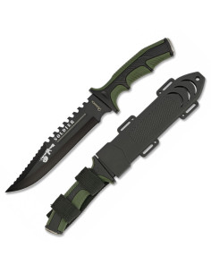 Faca Soldier Green, cabo em ABS