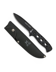 Faca tática de aço revestido de titânio (24 cm.)