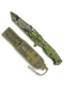 Faca tática K25 SPCB camo titânio