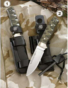 Facas Kodiak em aço sueco sandvik