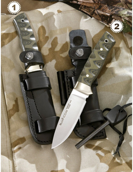 Facas Kodiak em aço sueco sandvik