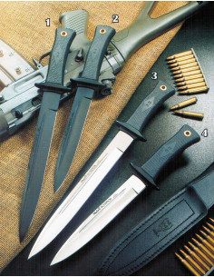 Punho de borracha da faca de escorpião