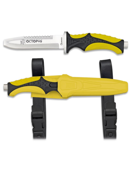 faca de mergulho polvo