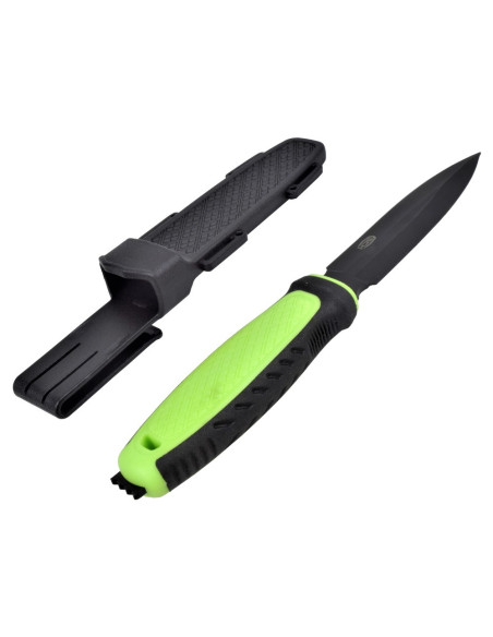 Faca de aventura preta verde SCK de...